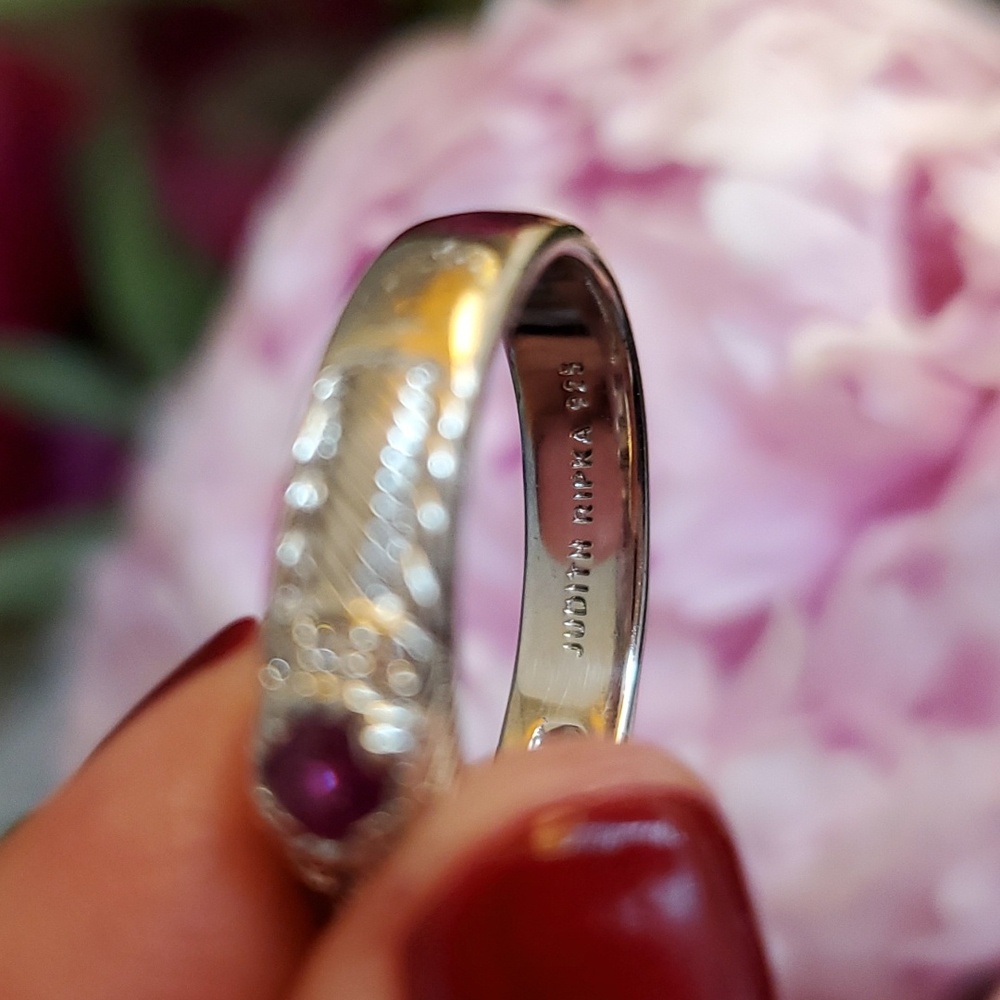 Judith Ripka Trio Ring Set - Picture 7 of 8